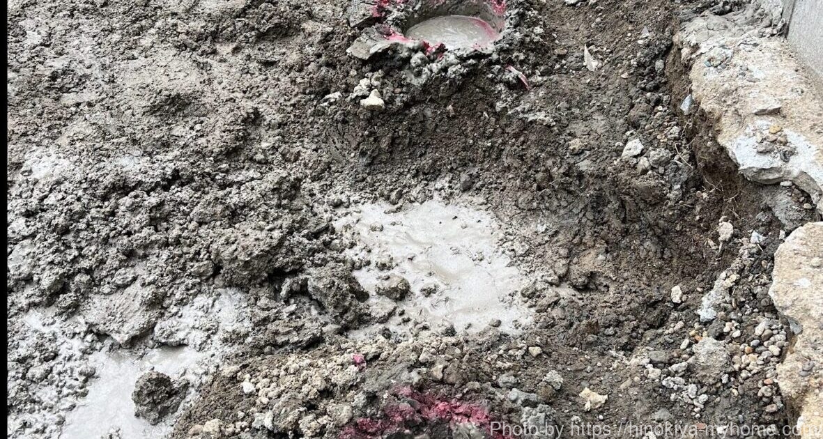 桧家住宅 柱状改良