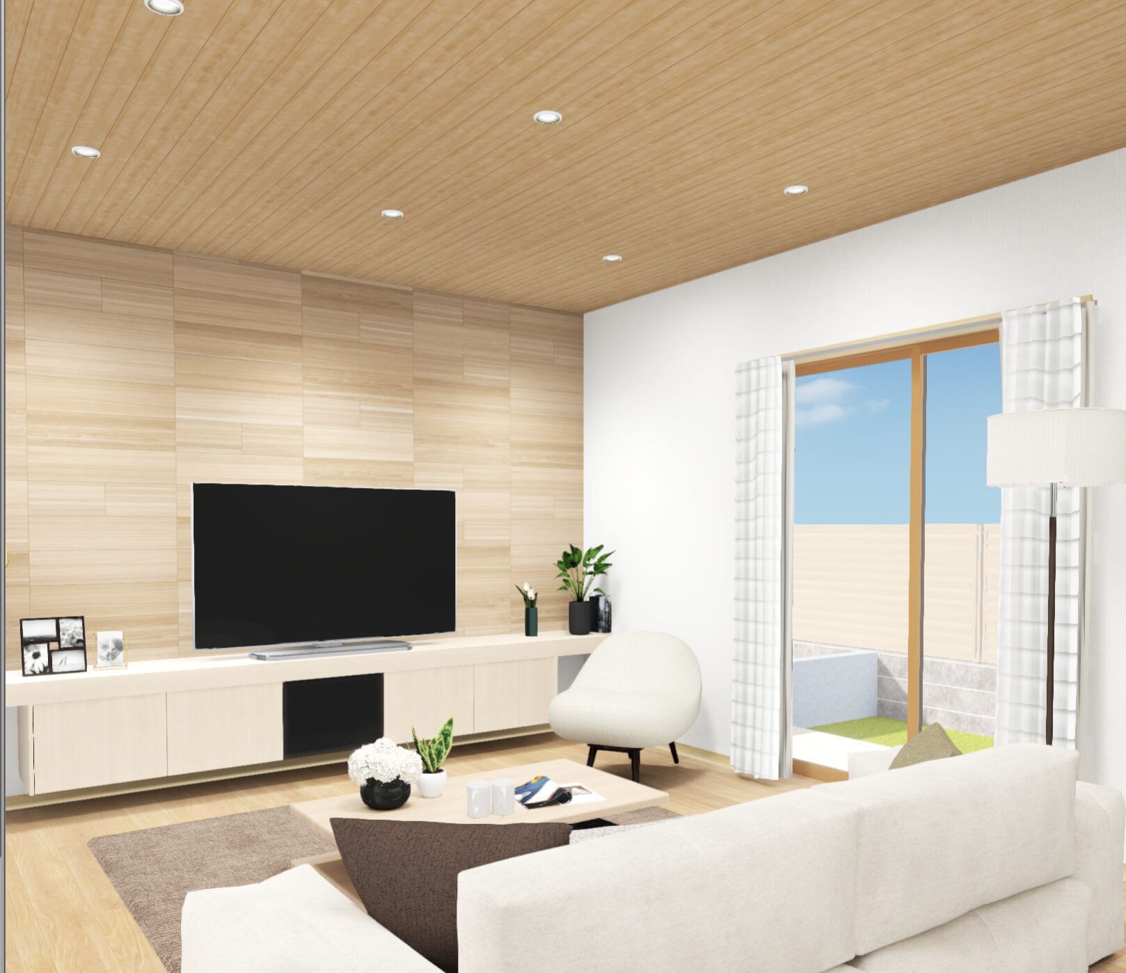 桧家住宅 ジャパニーズモダン内観