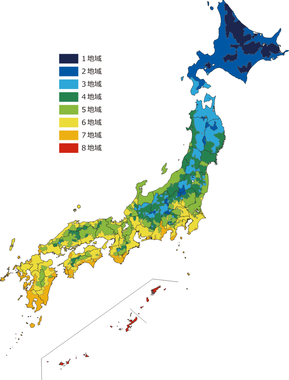 省エネ等級区分